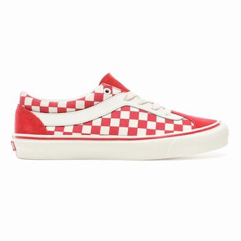 Vans Checkerboard Bold NI - Miesten Tennarit - Punainen